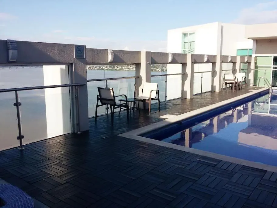 Apartamento Ecusuites Ejecutiva Mini View Rio Guayas Aeropuerto Guayaquil