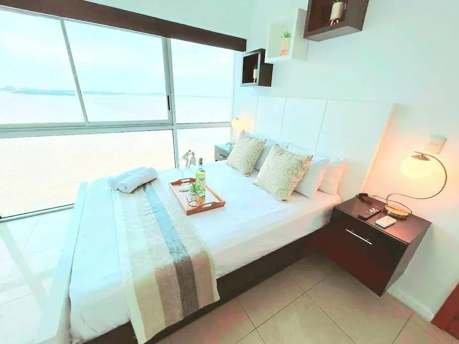 Apartamento Ecusuites Ejecutiva Mini View Rio Guayas Aeropuerto Guayaquil