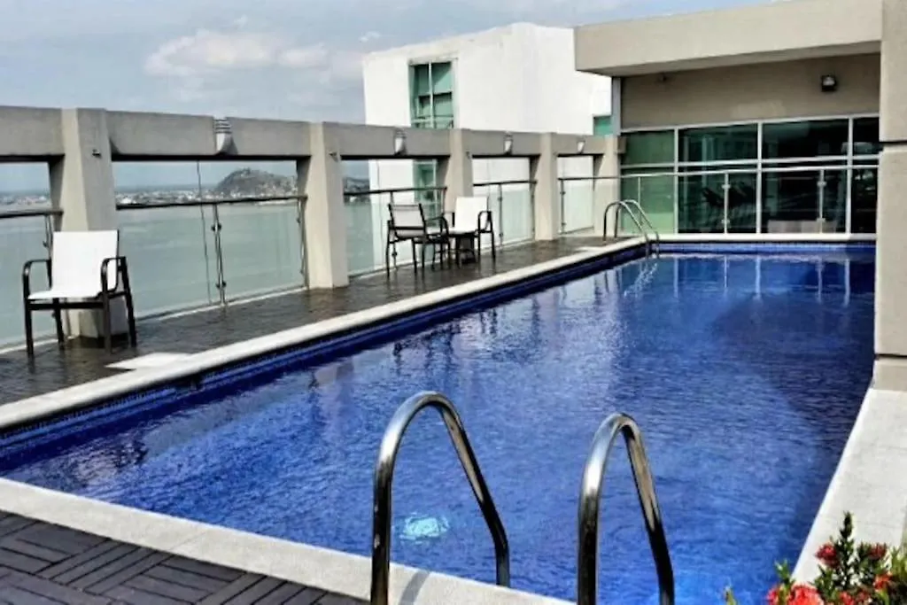 Apartamento Ecusuites Ejecutiva Mini View Rio Guayas Aeropuerto Guayaquil Equador