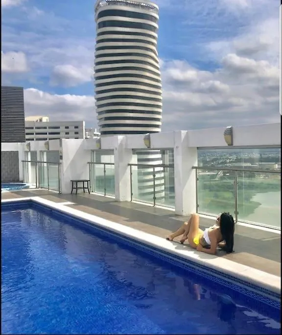 Ecusuites Ejecutiva Mini View Rio Guayas Aeropuerto Guayaquil Equador